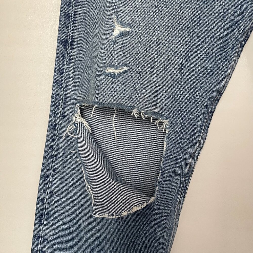 Agolde 90's Pinch Waist High Rise Jeans Lineup Organic Cotton Size 26 NWT - Picture 5 of 10